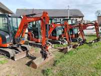 Minikoparka KUBOTA KX19-4 cat jcb