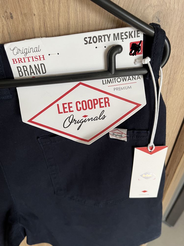 Nowe z metką męskie szorty Lee Cooper L