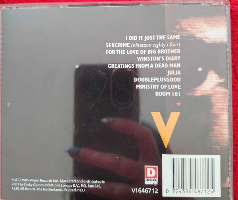 Eurythmics – 1984 (For the Love of Big Brother) – CD