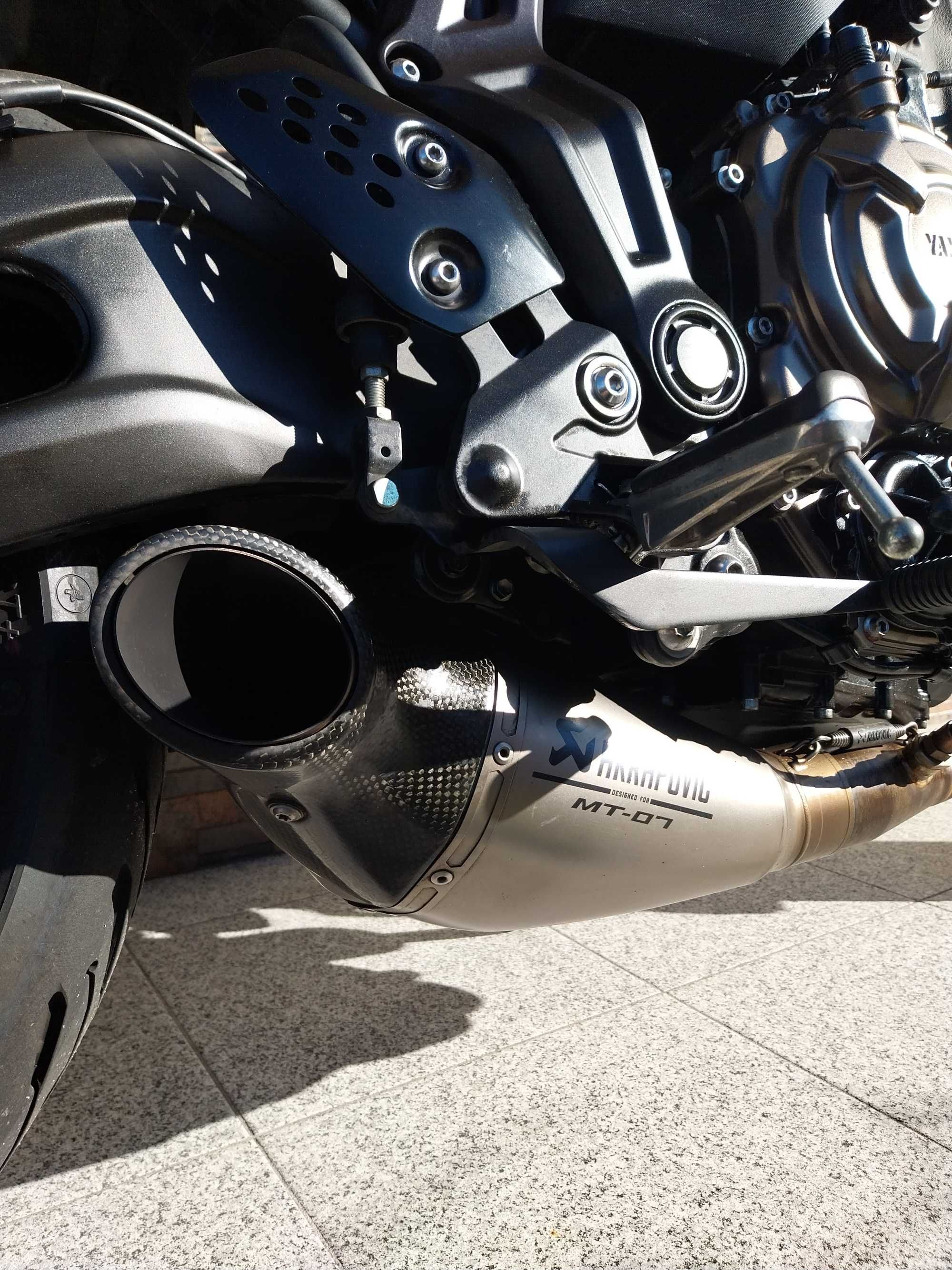 YAMAHA MT 07 55kw