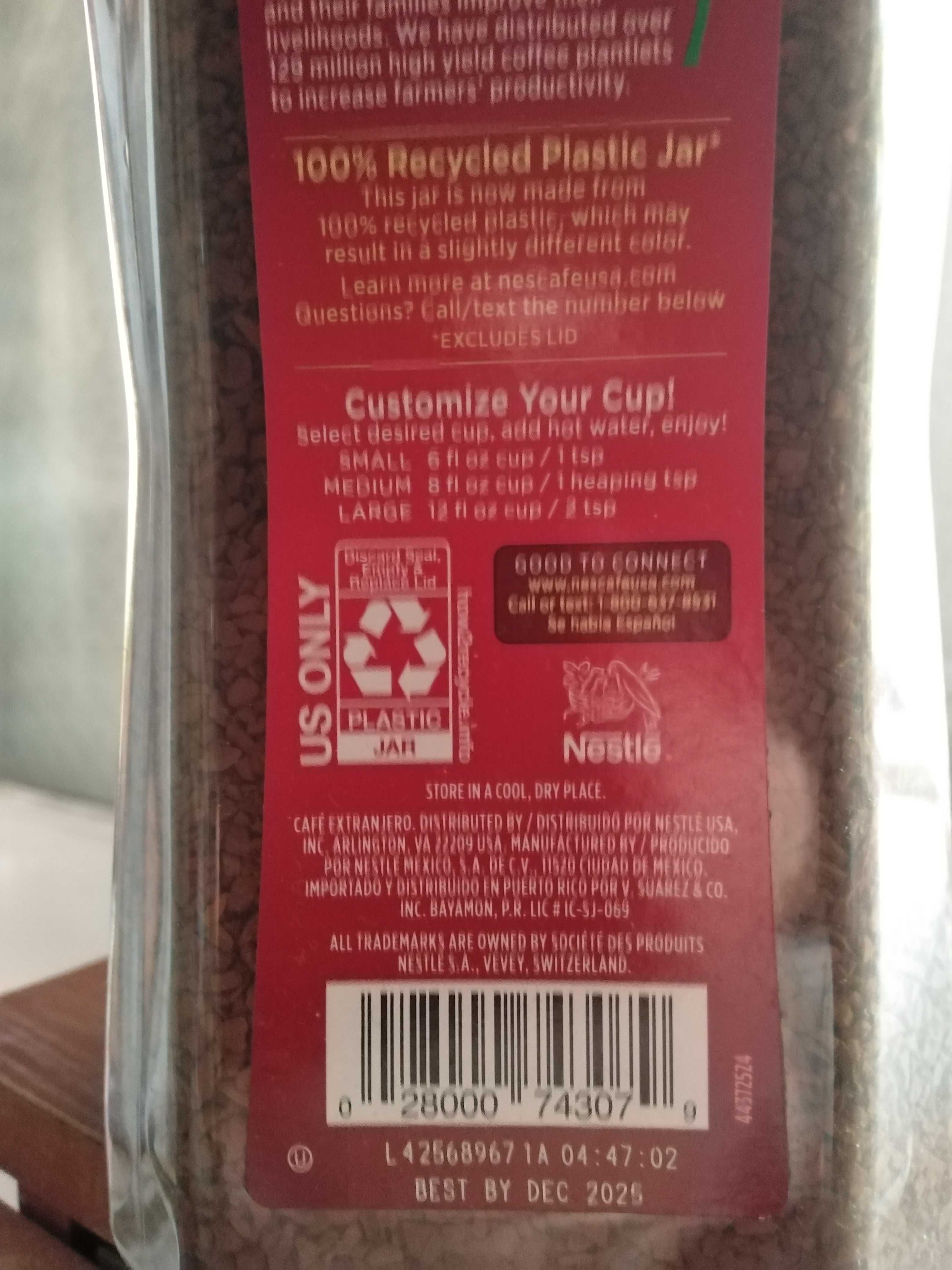 Растворимый кофе  Nescafe Taster's choice, 397гр, оригинал, из Америки