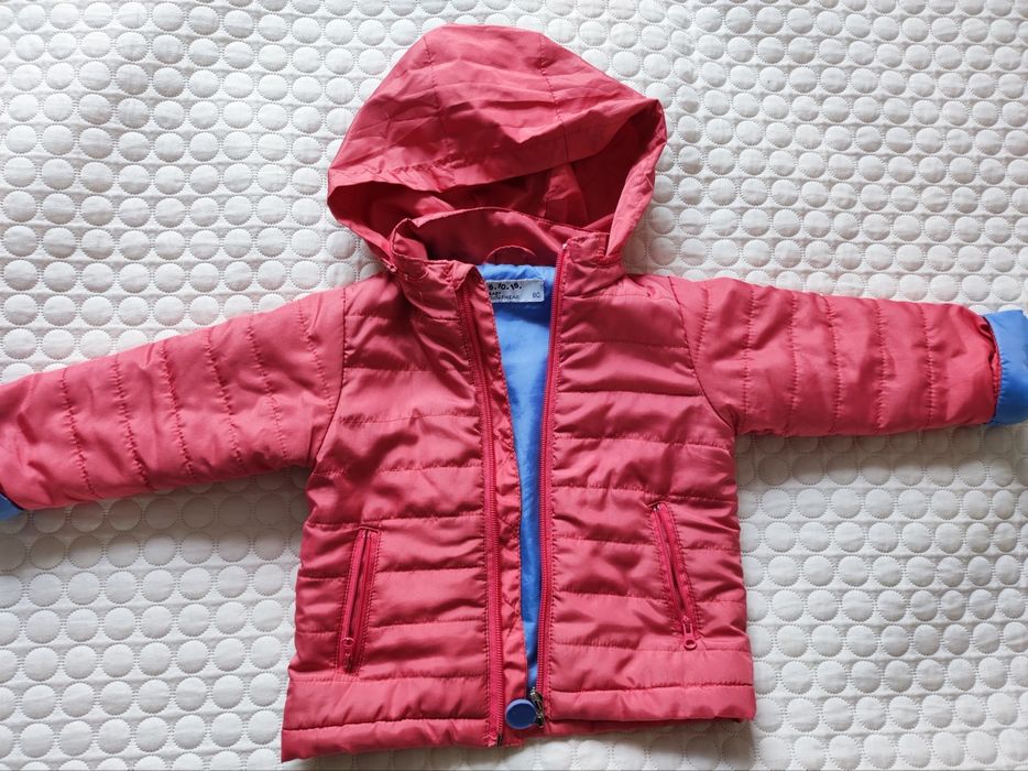 Kurtka przejściowa 80 dla dziewczynki