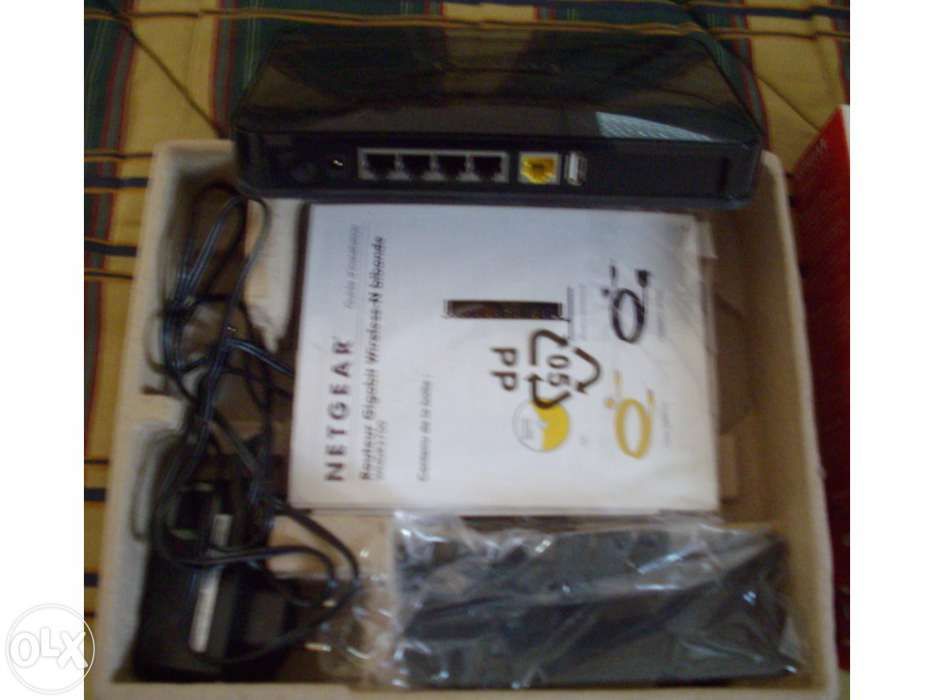 Router Netgear N600 novo