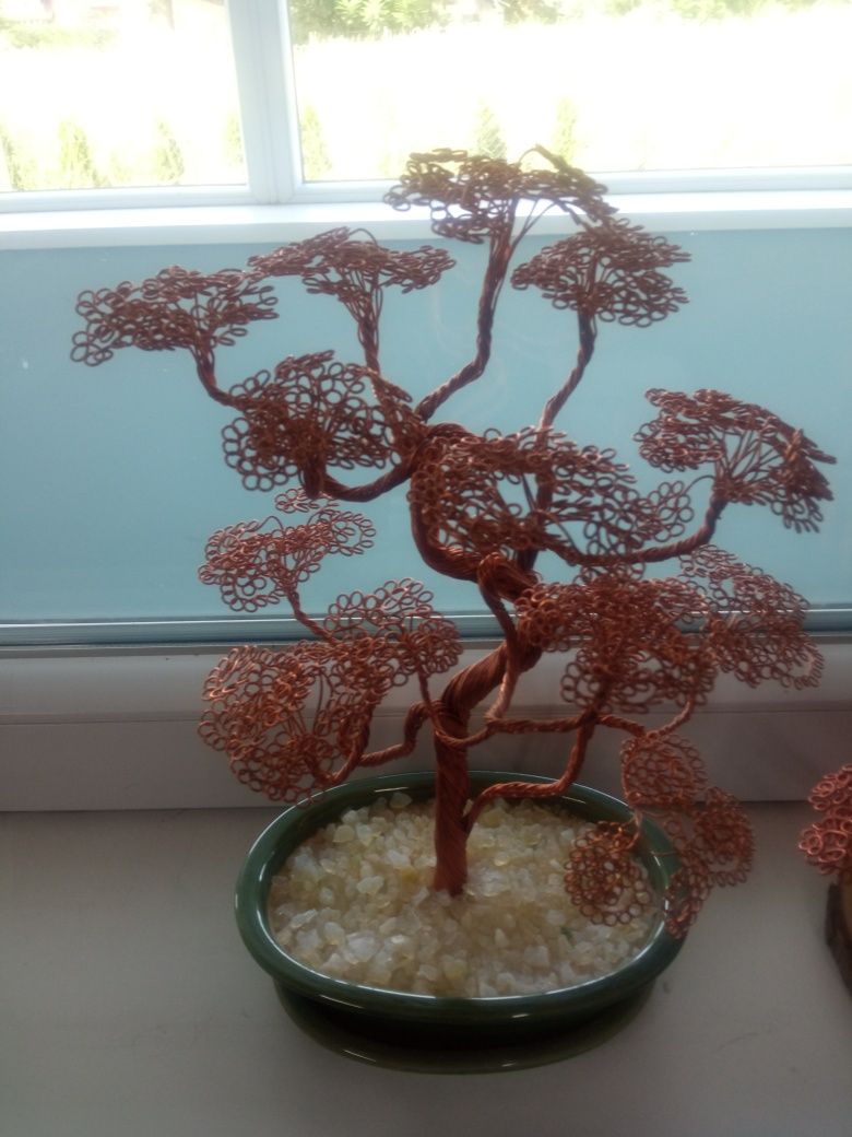 Drzewko Bonsai z miedzi