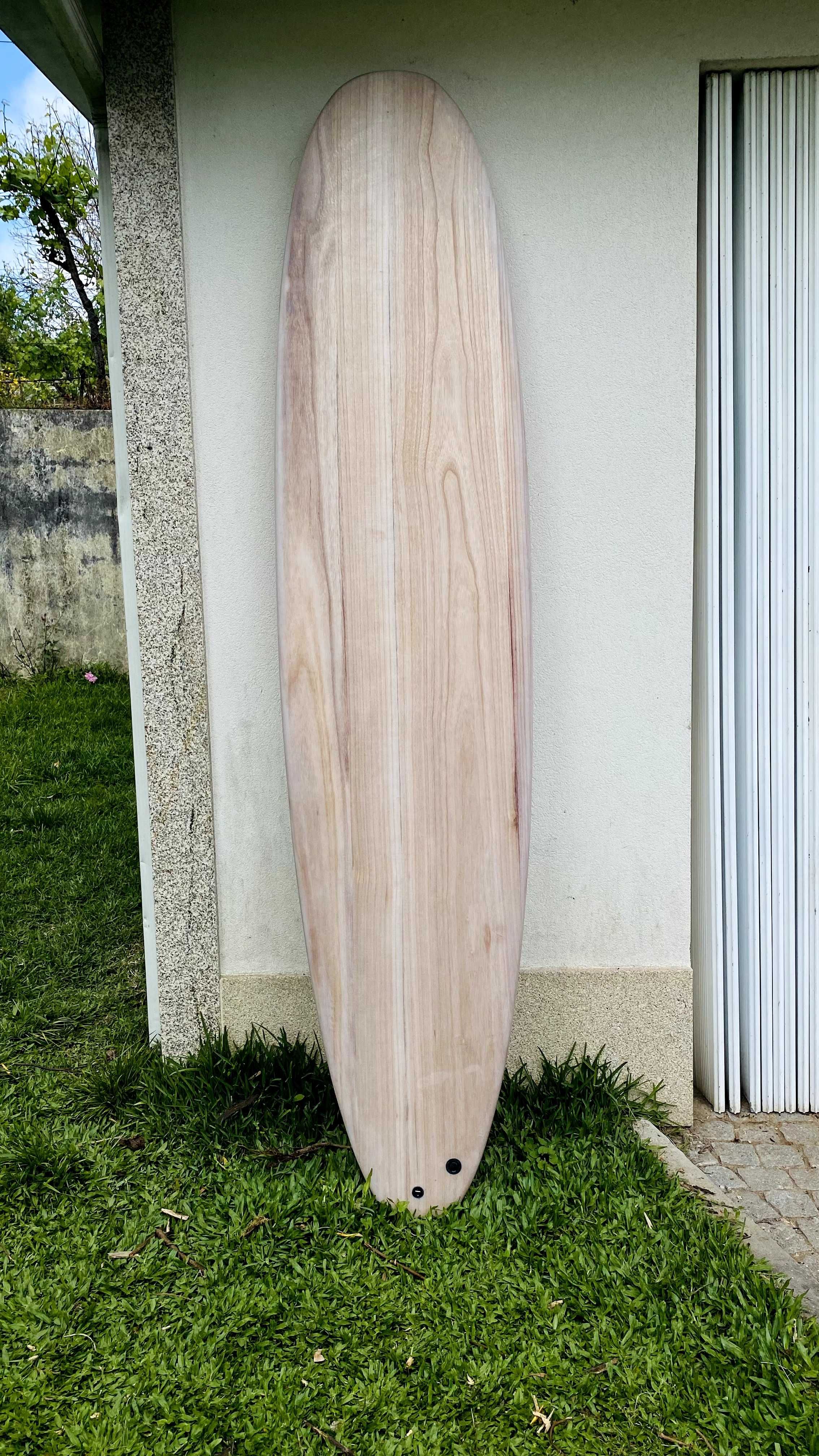 Prancha de surf Mini longboard de madeira