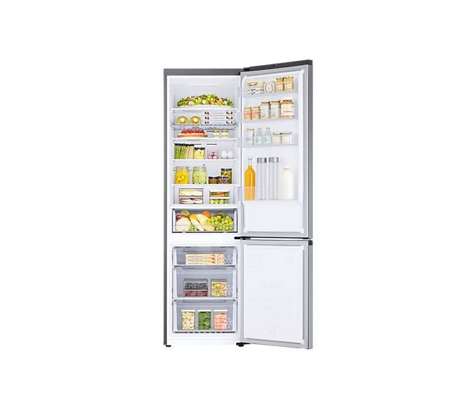 Холодильник з морозильною камерою Samsung RB38T672ESA окремостоячий