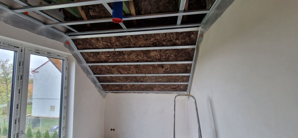 Gładzie, malowanie, sufity podwieszane, poddasza, szpachlowanie