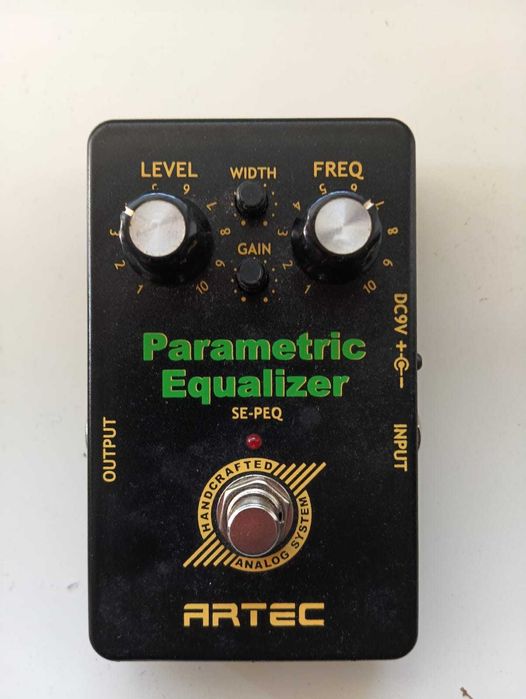 Equalizador Paramétrico para Guitarra Artec SE-PEQ
