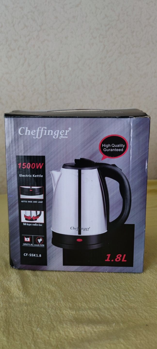 Чайник CHEFFINGER CF-SSK1.8 1500 ВТ 1,8