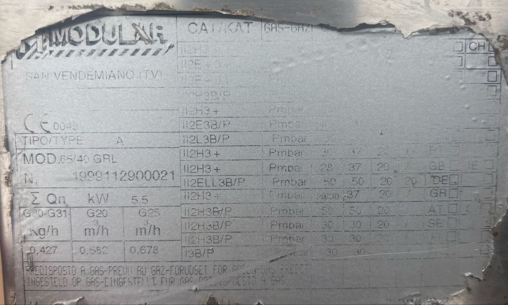 Гриль барбекю modular 65/40 grl