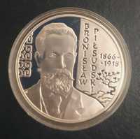 Srebrna Moneta 10zł Bronisław Piłsudski