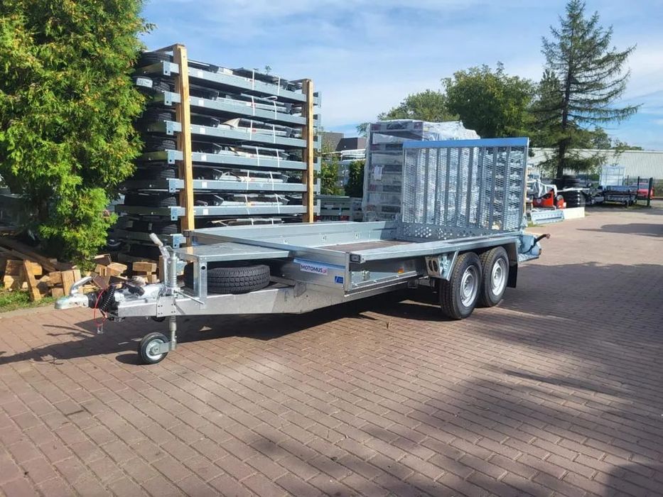 Brenderup Przyczepa Brenderup MT3651 DMC 3500kg do przewozu minikoparki 360x180  Nowa przyczepa Brenderup pod minikoparkę 360x180 DMC 3500kg