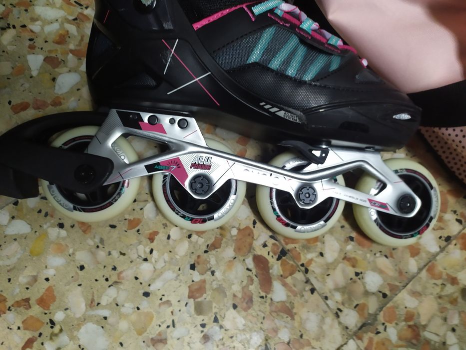 Patins em linha novos