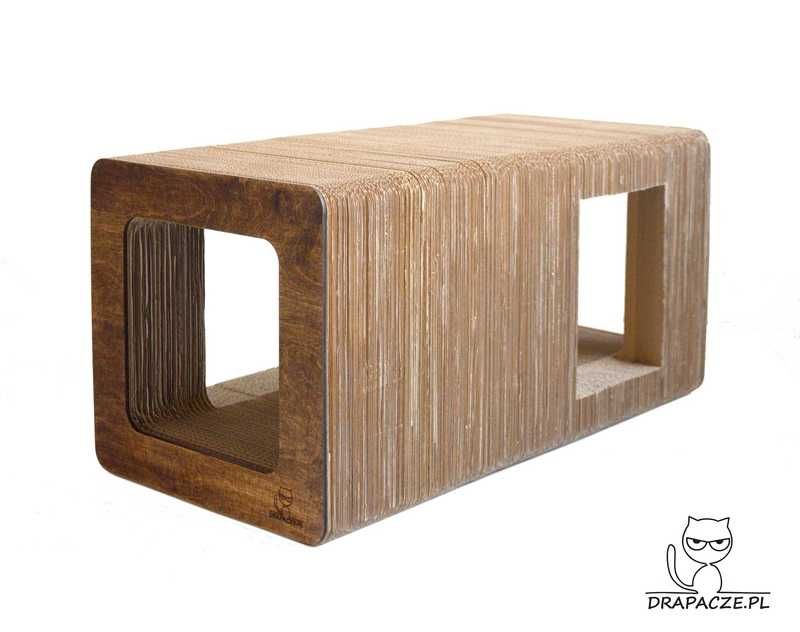 Drapak tekturowy Drapacze Cube 30 Premium tunel