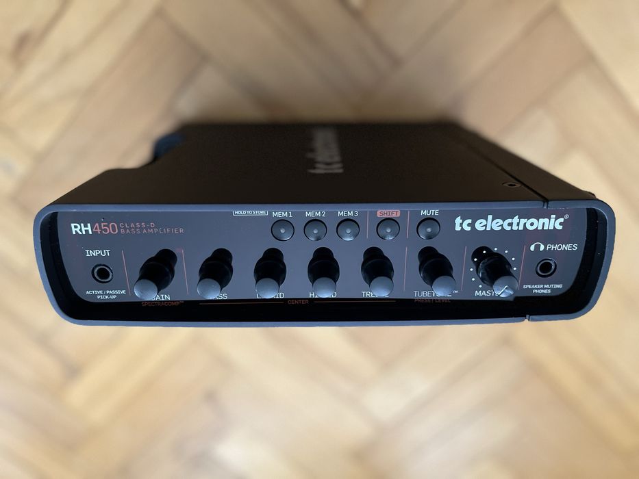 TC Electronic RH450 wzmacniacz basowy bass head 450 Watt z USA