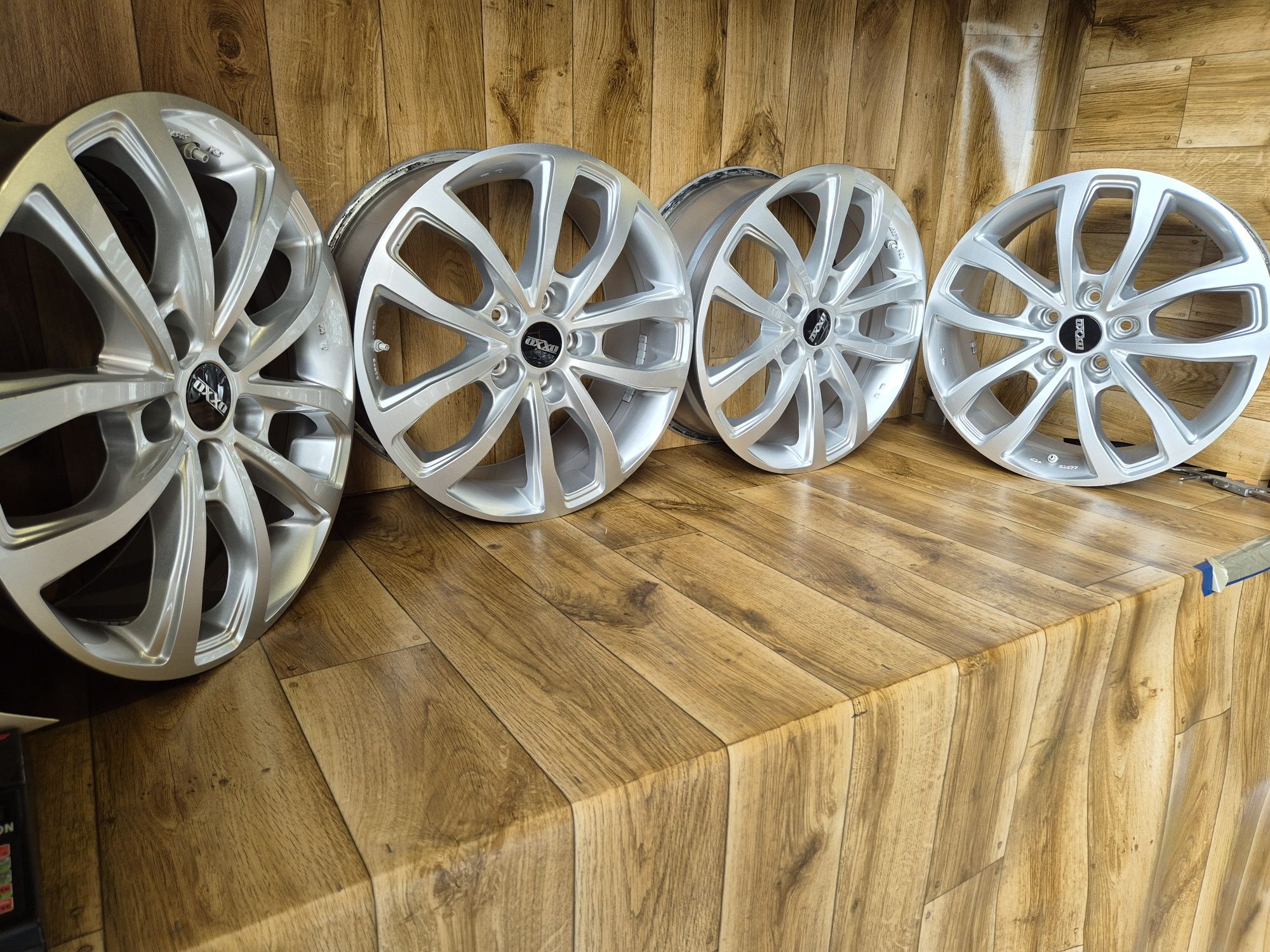 Alufelgi OXXO 18cali 5x112 et51 8j Audi VW Seat skoda mercedes