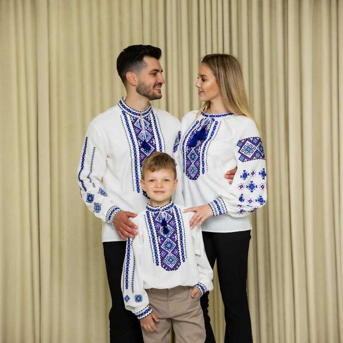 • Хіт! Парні вишиванки family look комплект вишиванок для всієї родини