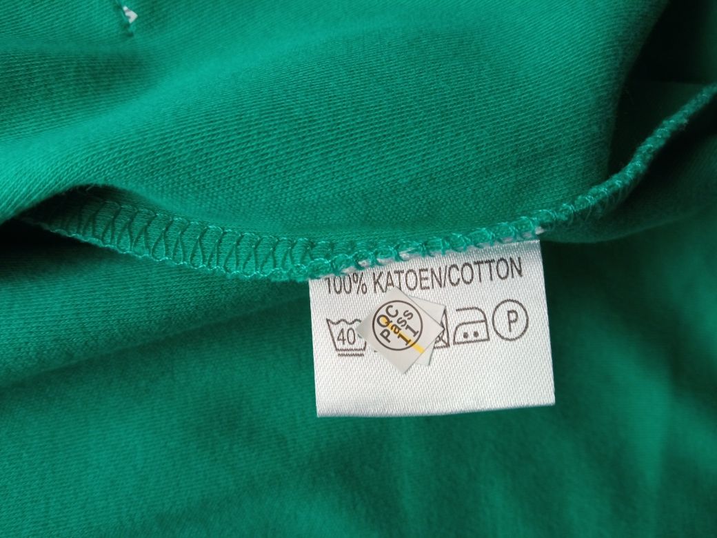 Zielona bluza z długim rękawem, rozmiar 42