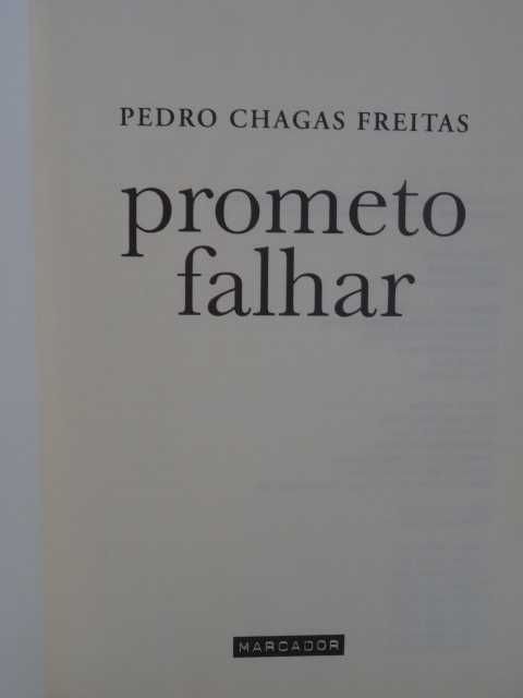 Prometo Falhar de Pedro Chagas Freitas