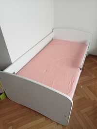 Łóżko dziecięce z szufladą i materacem