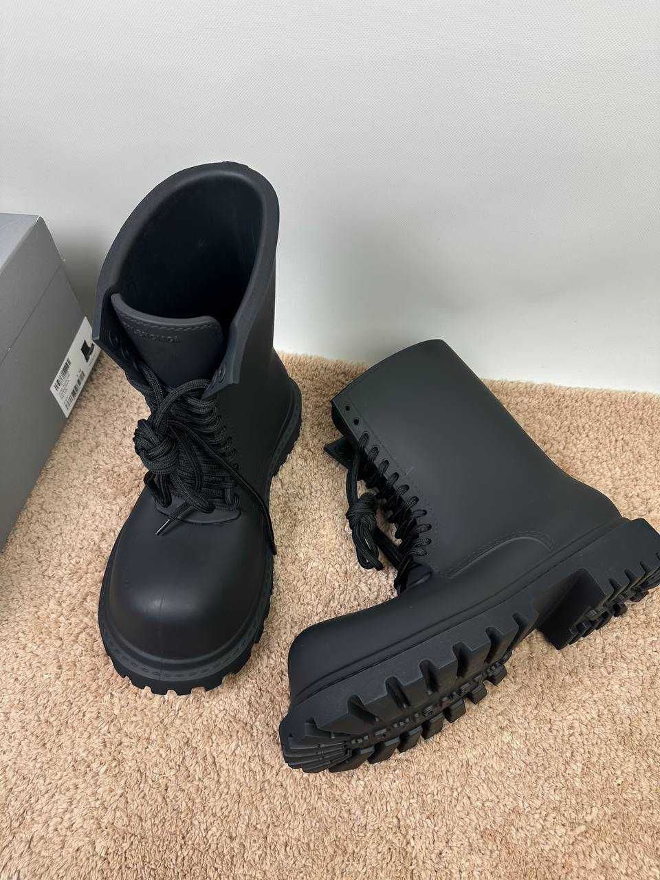 Ботинки Balenciaga Steroid Boot in Black баленсиага стероид