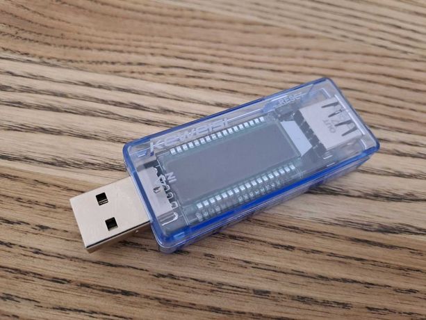USB Тестер Keweisi вольтметр амперметр вимірювач ємності АКБ