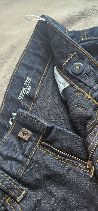 Spodnie chłopięce ocieplane 122 - 2 pary