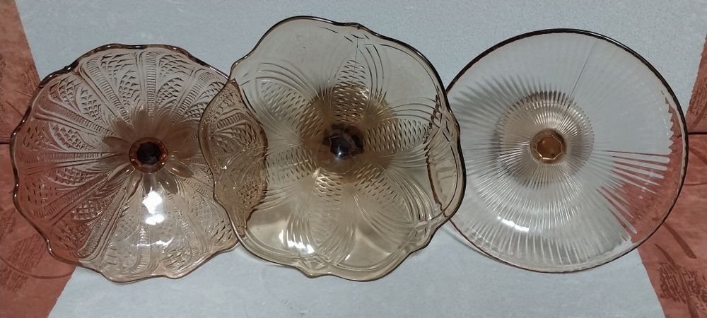 Скло. Фруктовниця. Цукерниця. СРСР.