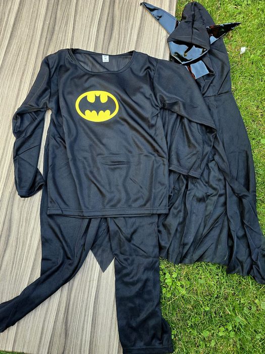 Super strój przebranie dla dzieci Batman rozm M nowy