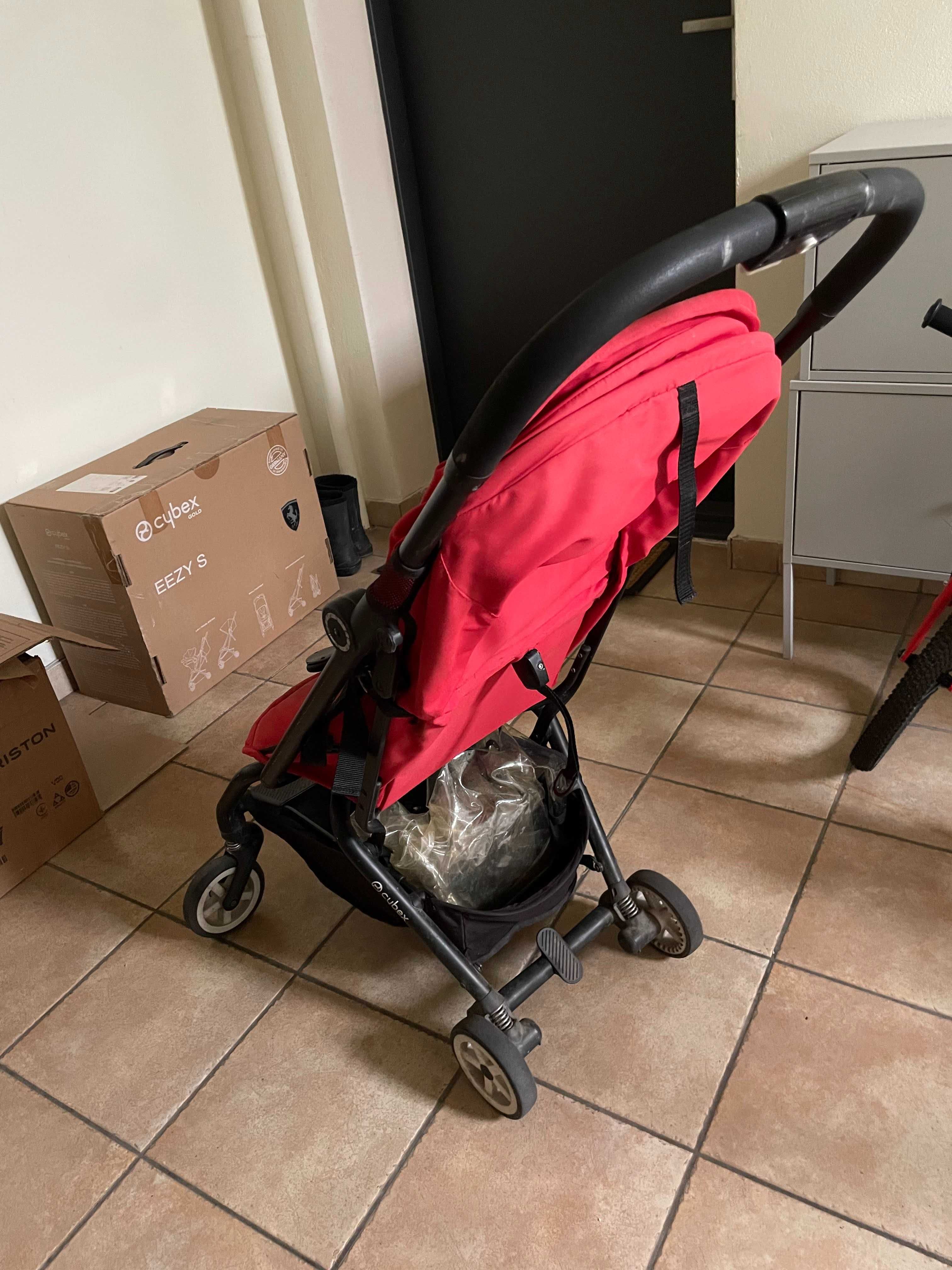 Cybex Eezy S - Ferrari Edition + osłonka + parasolka