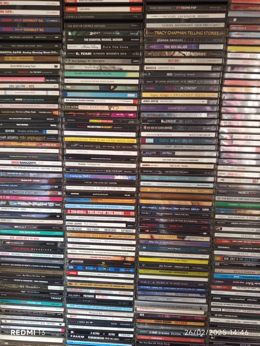 Colecção de CDs .