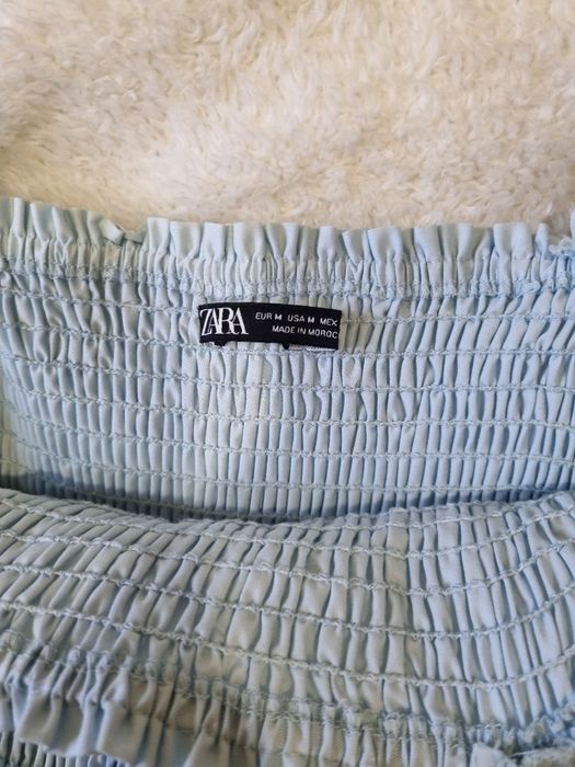 Vestido midi azul bebe da Zara