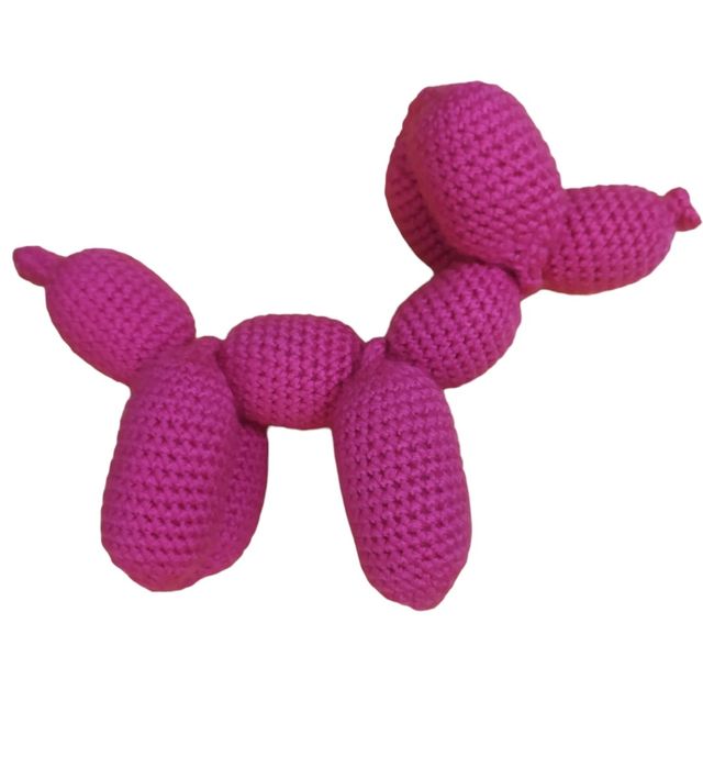 Cão balão em amigurumi