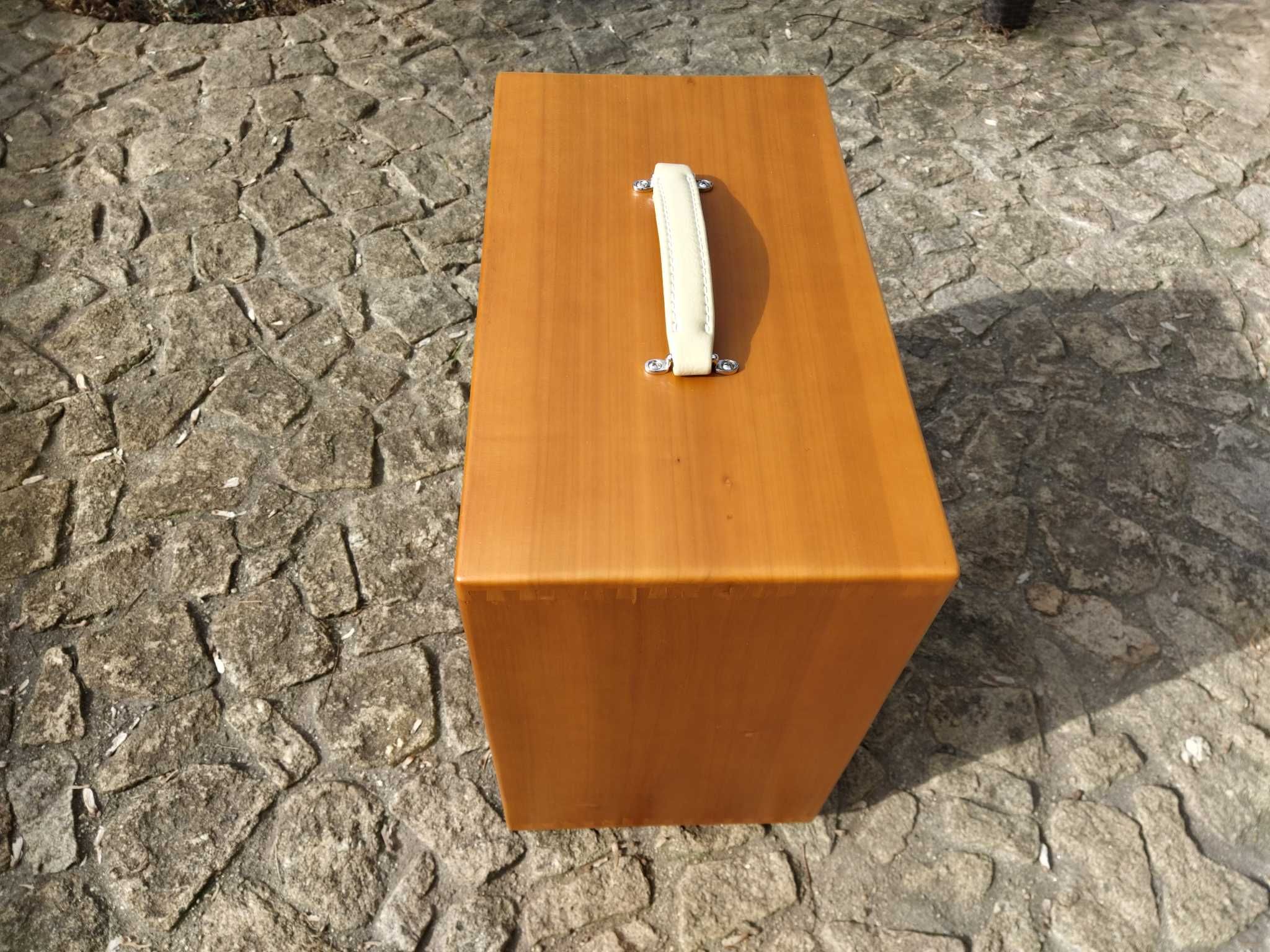 Coluna / cabinet de guitarra daRibeira 1x12 em madeira maciça NOVA