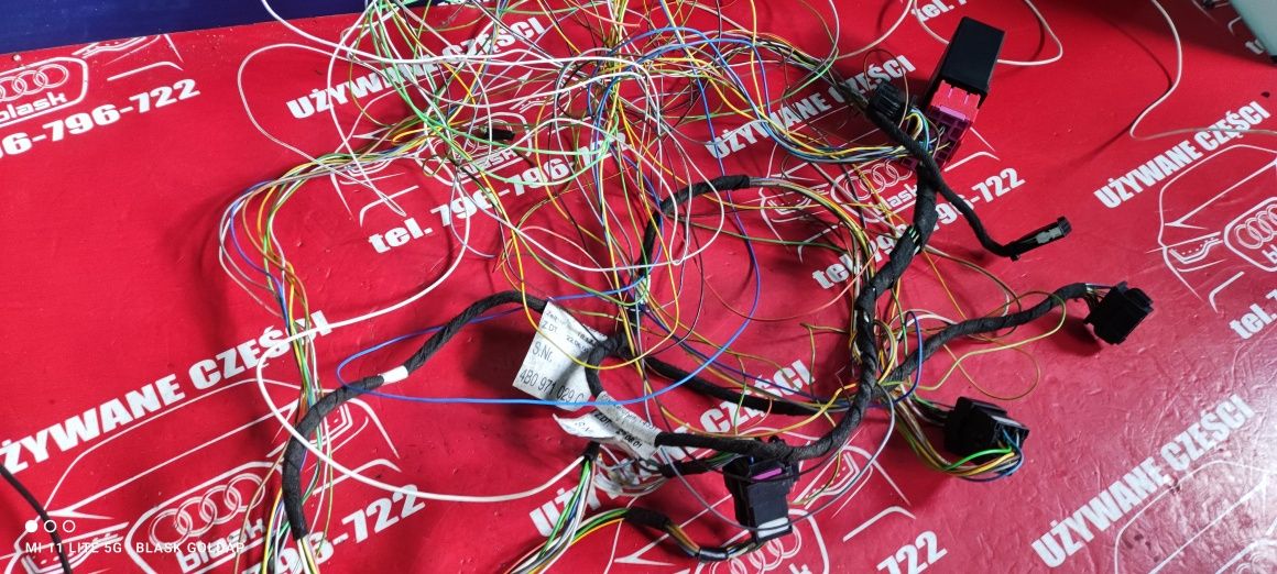 Wiązka Elektryczna Składania Lusterek Audi A6 C5 Lift Blask Gołdap