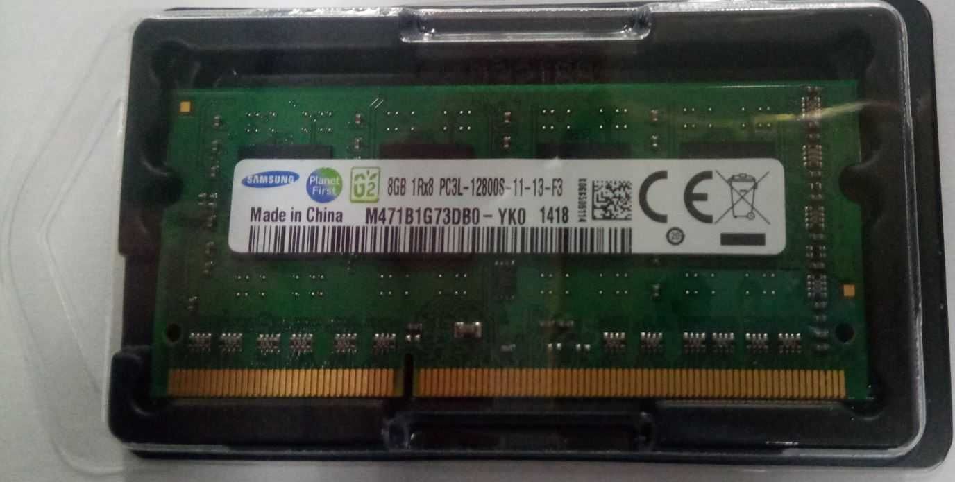 Memoria SAMSUNG 8GB-DDR3Lpara portátil – 12800S