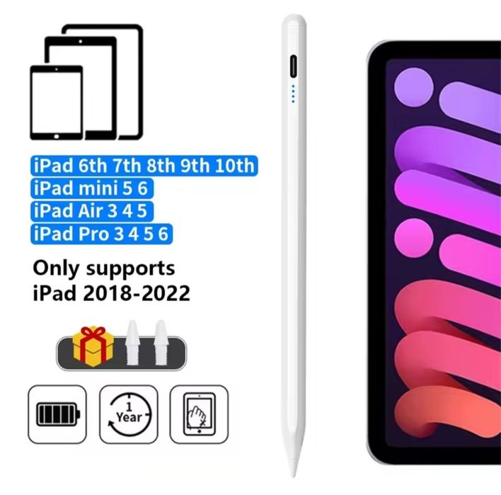 Стилус для Apple iPad Palm Rejection Power