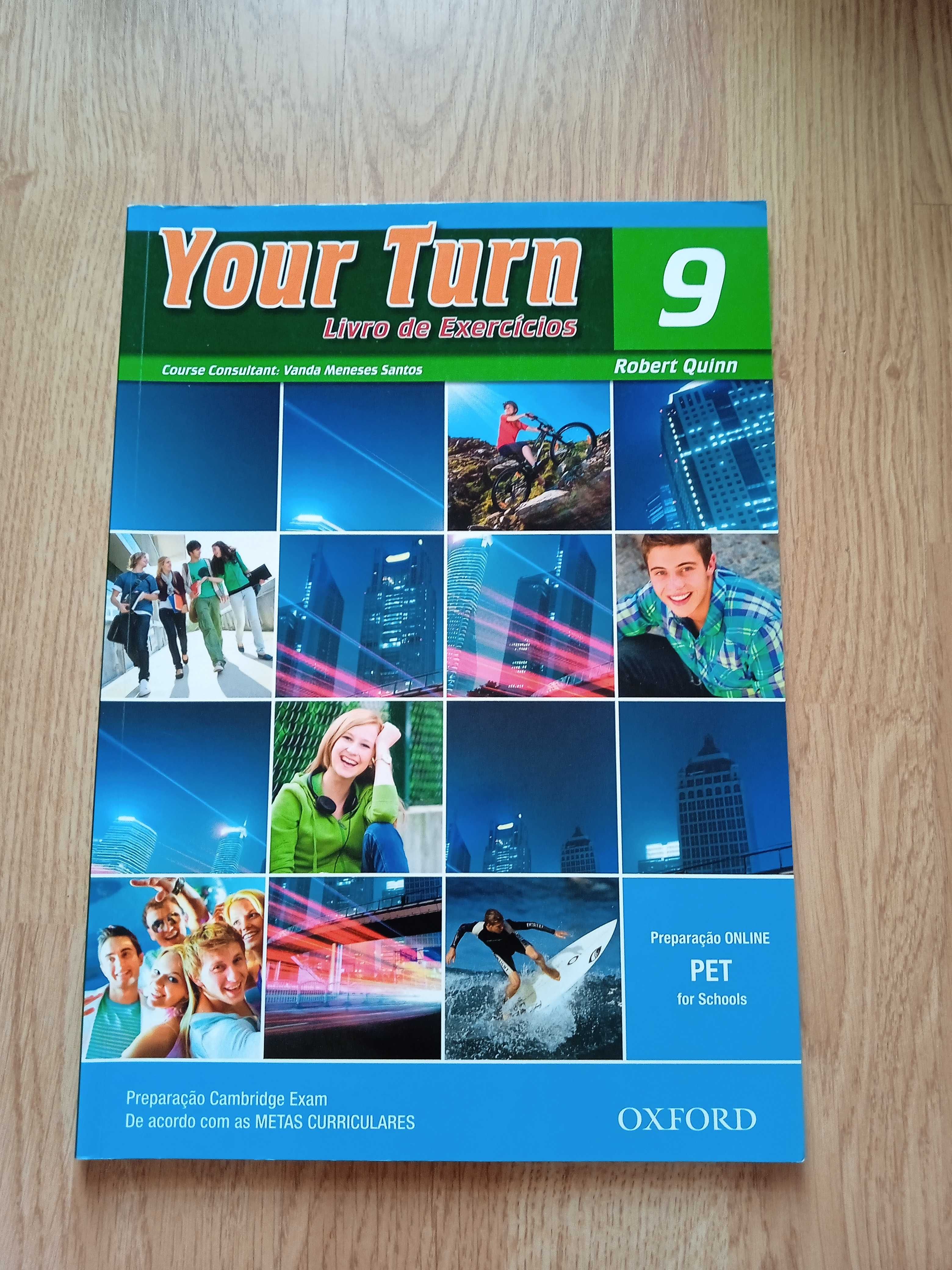 Livro de Fichas Inglês 9ºAno "Your Turn"