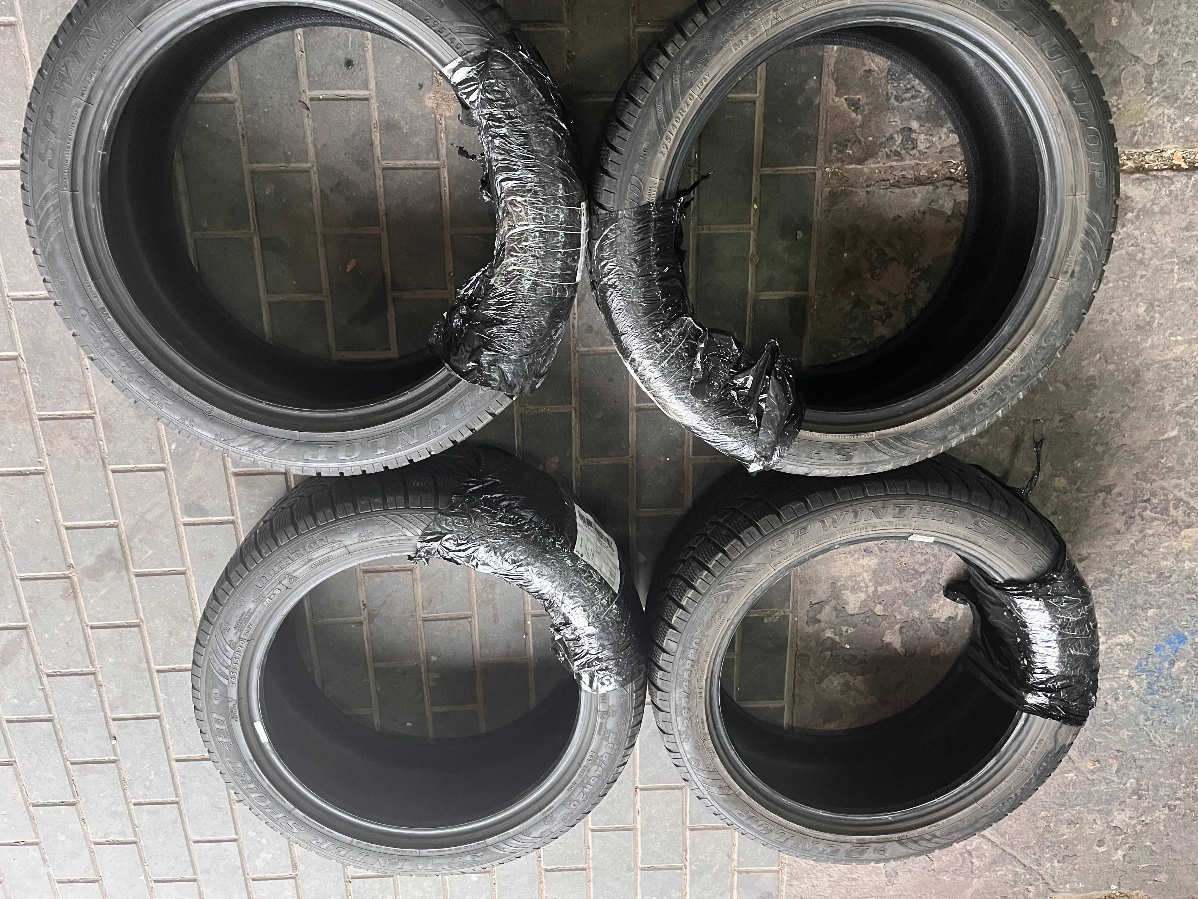 2x Opona DUNLOP 265/45 R20, 6mm Porsche macan