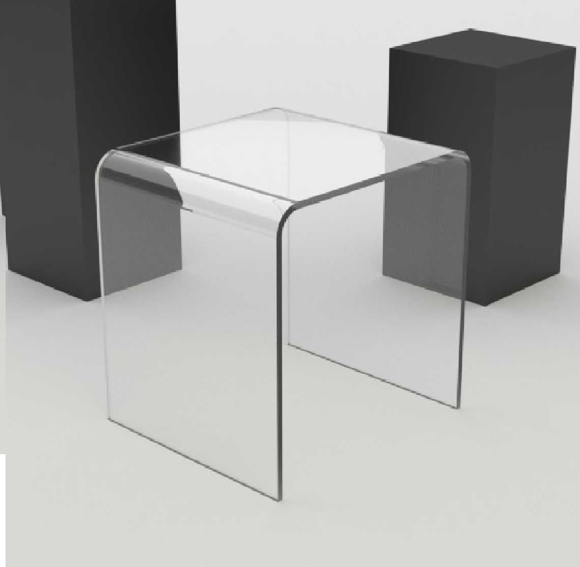 Taboret Classic z plexi
