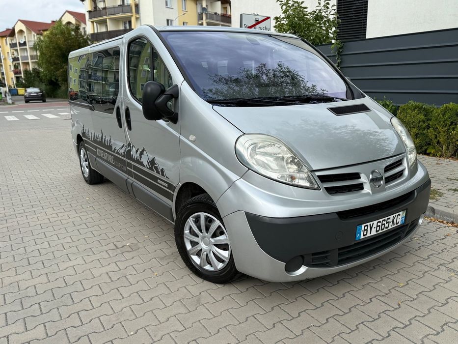 Renault Trafic Gwarancja przebiegu - 100%. L2 9 MIEJSC.  HAK