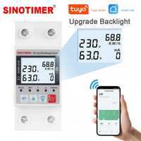 Medidor de energia inteligente WiFi Sinotimer svp-688w NOVO