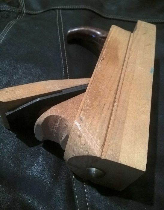 Рубанок с одиночным ножом