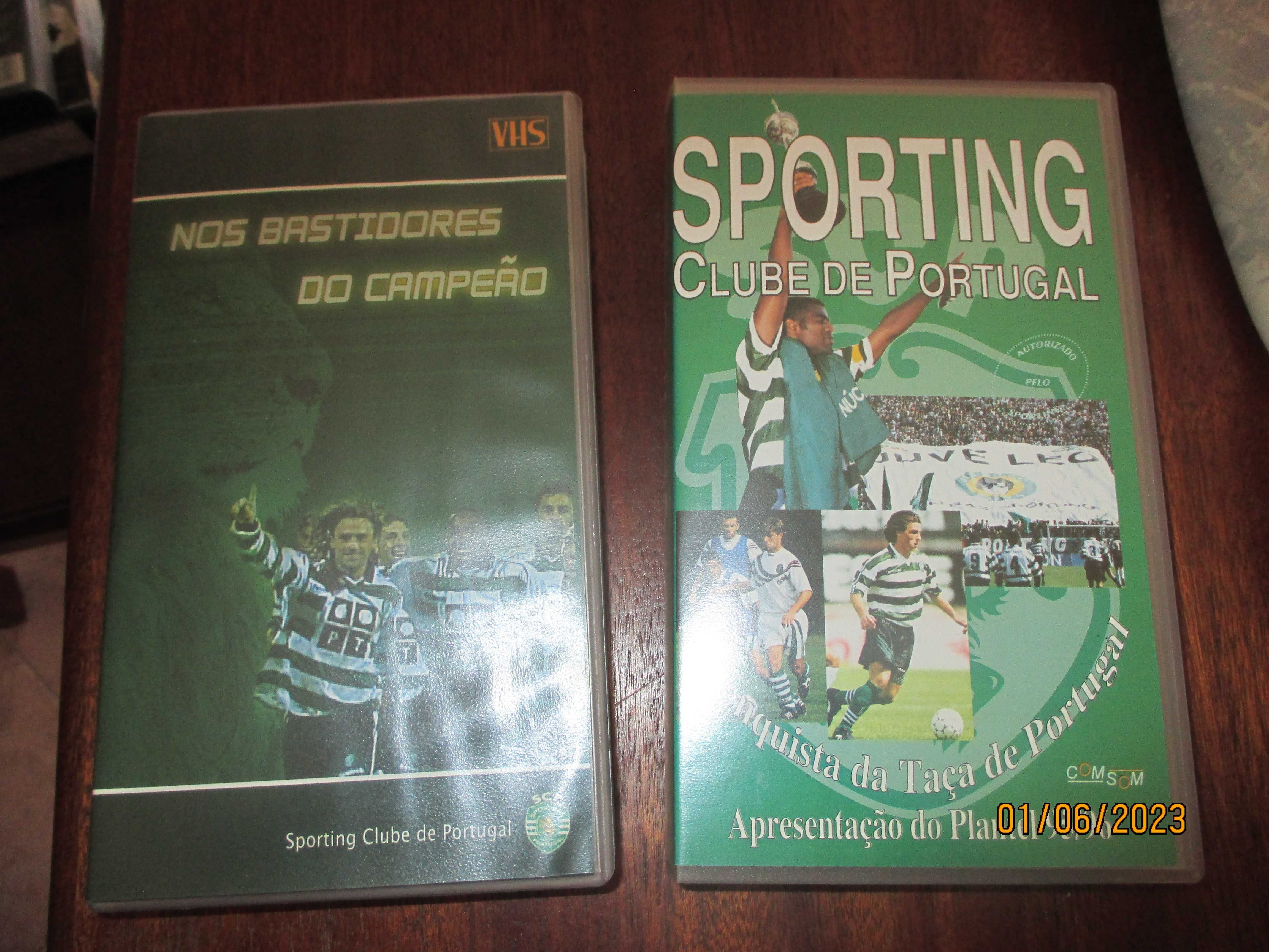 2 vhs do Sporting C.P.