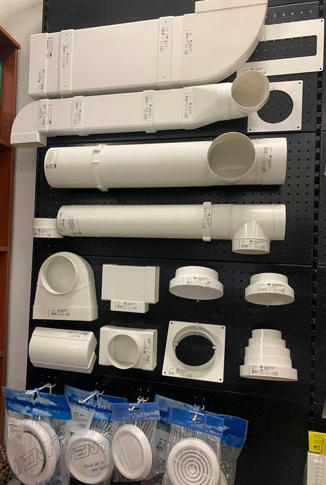 Вентиляція та комплектуючі