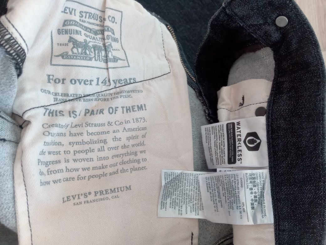 Levi's 511 W32 L30 jeansy
