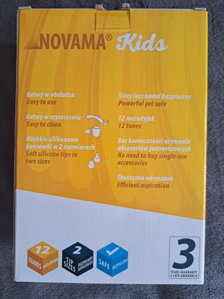 Aspirator do nosa  Pingo z melodyjkami