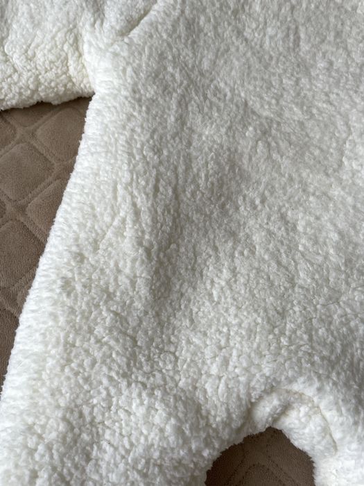 Зимовий комбінезон тедді Baby organic+шапка і шарф