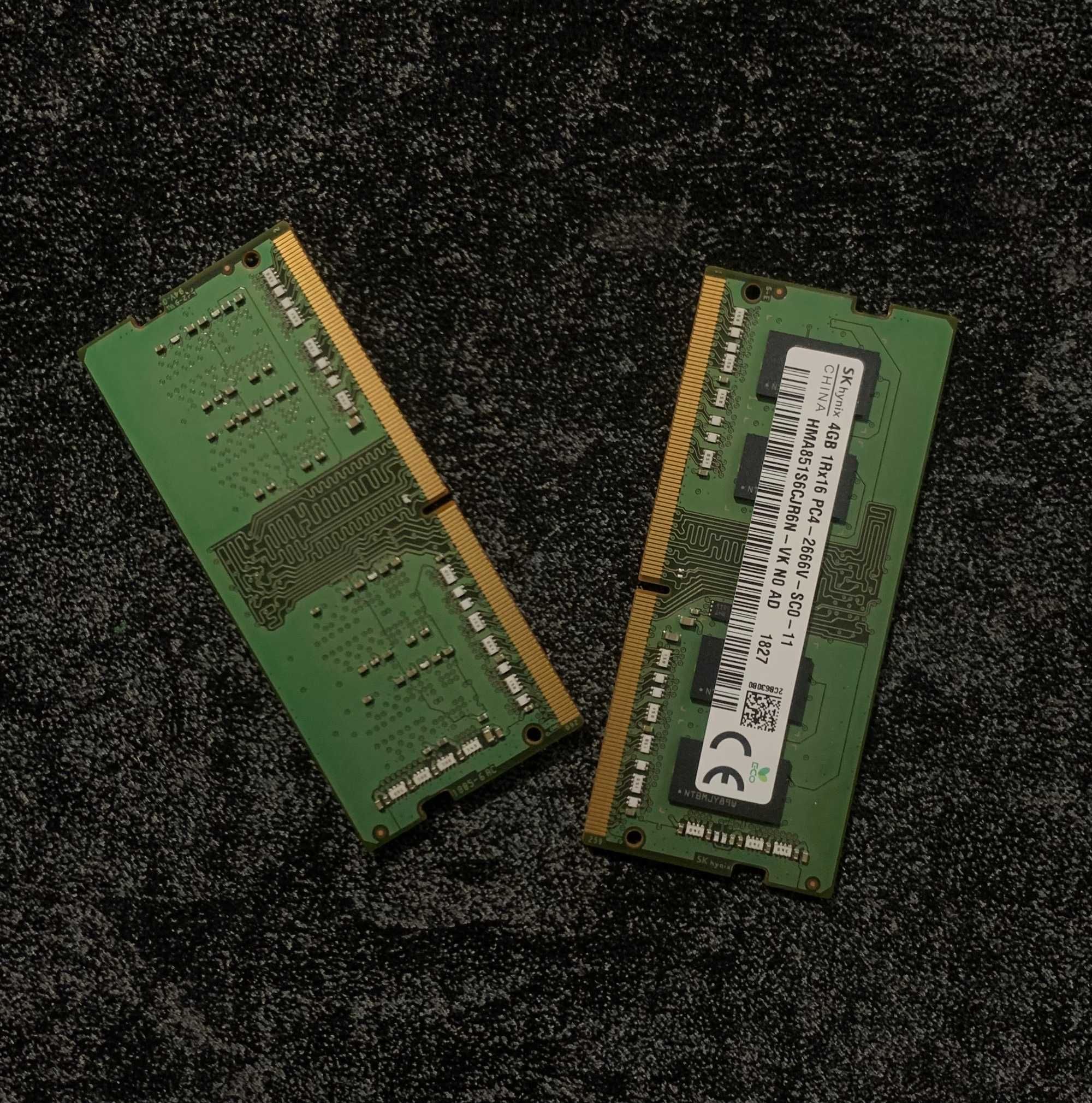 Оперативна пам'ять (Laptop) 4GB SK hynix DDR4 2666 MHz.