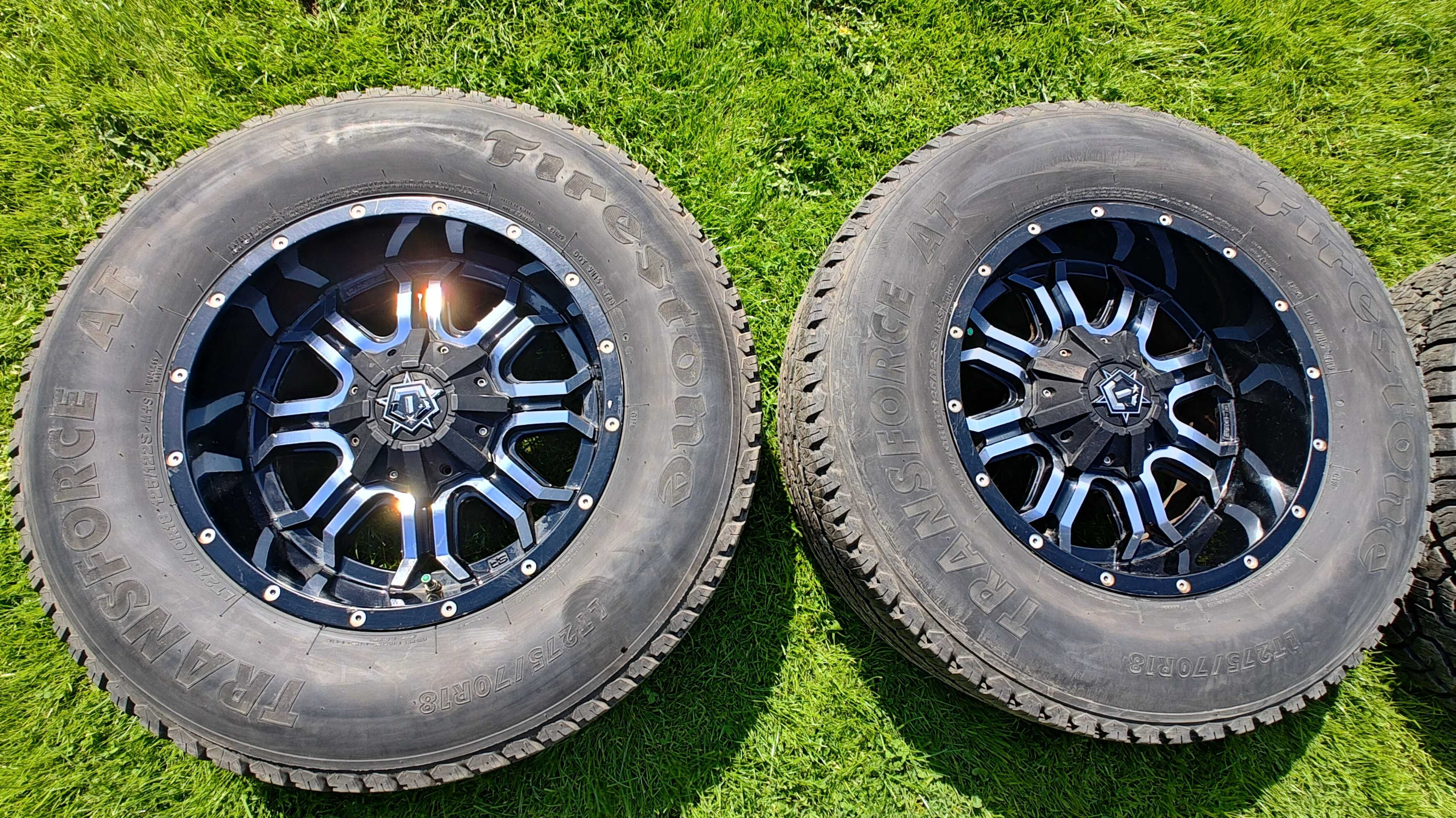 4x Koła 275/70R18 ET-12 5x139.7 33" cale